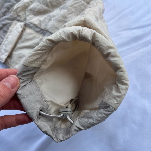 NIKE Air Jordan Cozy Girl Women's Puffy Jogger Utility Pants White Grey Size XS - Picture 8 of 12